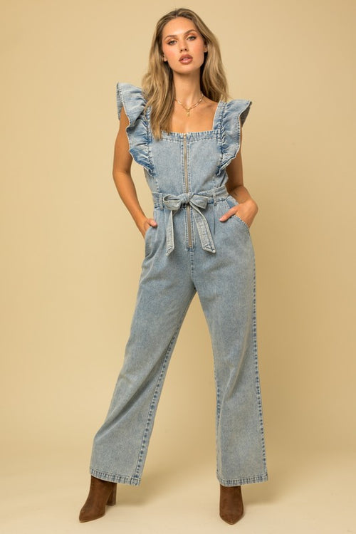 The Elsie Denim Jumpsuit