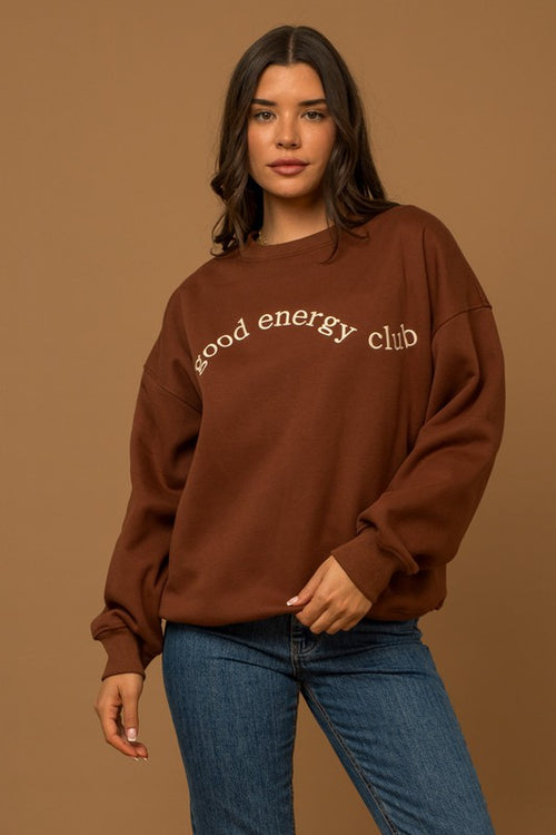 The Good Energy Club Crewneck