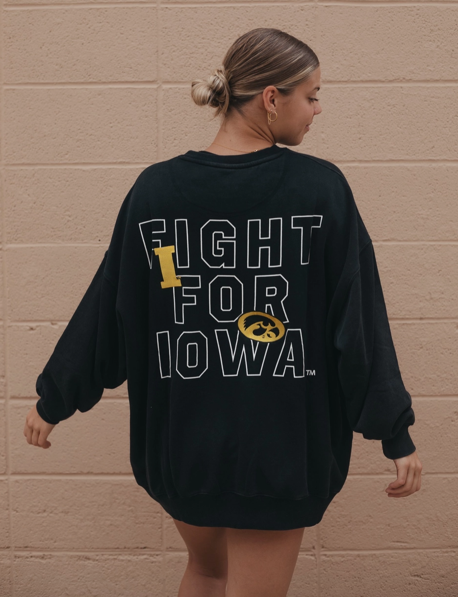 Fight For Iowa Crewneck