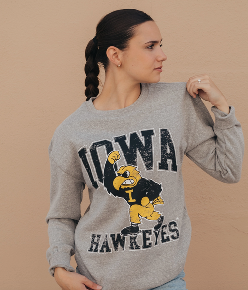 Iowa Hawkeyes Herky Crewneck